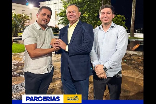 Prefeito Marcos Vinícius e vice-prefeito Renan Castro participaram da eleição da Federação dos...